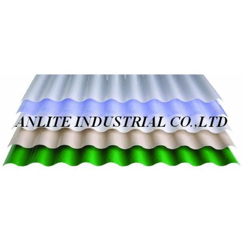 FRP corrugated roof tile