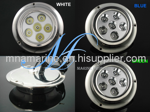 LED marine strobe lamp, underwater boat led, marine underwater light