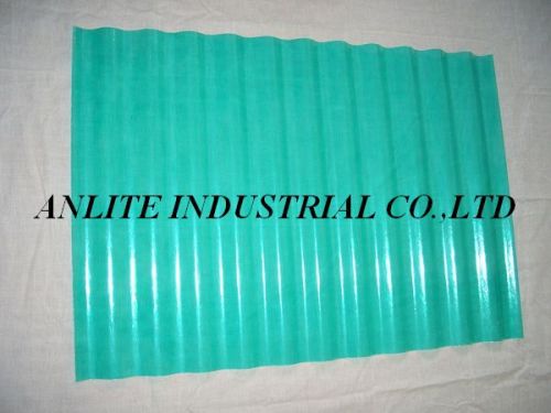 FRP round wave corrugated roofing sheet with good price 20years warranty