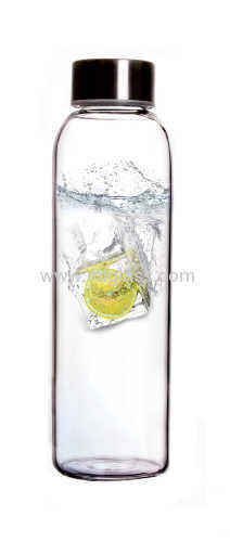 Water Clear Glass Bottle