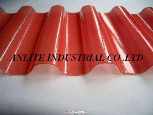 FRP round wave corrugated roof tile with good price 20years warranty