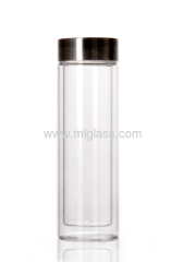 Borosilicate Glass Water Bottle