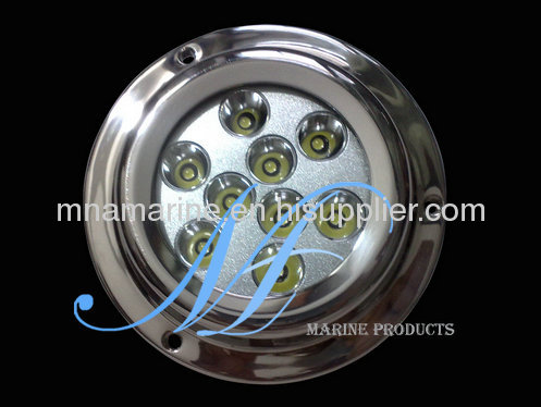 45w boat underwater light, super yacht underwater light, dock light, deck light, marine navigation light