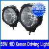7&quot; 55W HID Xenon Driving Light SUV ATV 4WD Jeep Off-Road 9-16V Spot/Spread Beam 3200lm IP67