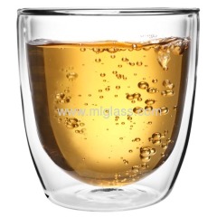 High quality double wall glass cups
