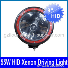 9" 55W HID Xenon Driving Light SUV ATV Jeep Truck Off-Road 9-32V Spot/Euro Beam 3200lm IP67