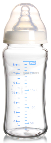 240ml baby glass bottle