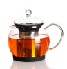 Borosilicate Glass Teapot with undrop lid