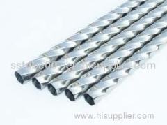 Spiral Stainless ornamental tubing