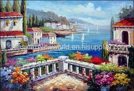 Mediterranean landscape painting