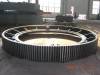 Large ear diameter big gear ring for mining machine