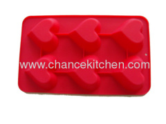 Silicone cake mold baking molds