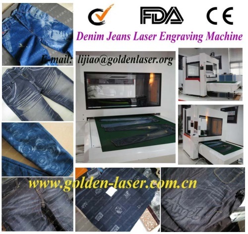 Denim Laser Engraver Machine