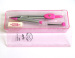 Pink Zinc Alloy Drawing compasses 0015