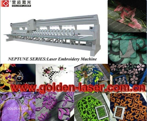 Laser Bridge Embroidery Machine