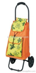 Climb stair folding wheeled shopping trolley bag