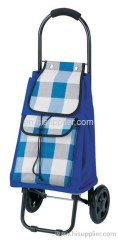 Unique design folding wheeled shopping trolley bag