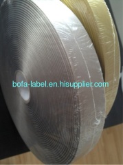 Woven edge satin ribbon