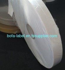 Woven edge satin ribbon