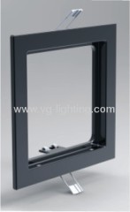 12*1WAluminium with Iron and Glass Square SMD downlights