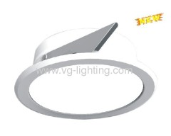 Iron 12W Circular SMD Inset Down Light in White Color