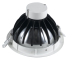 8" 20W Aluminium CIRCULAR COB LED downlight/Angle:80°