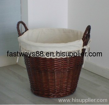 willow storage basket