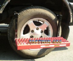 truck wheel chock for various cars