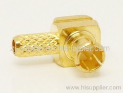 MMCX Female Right Angle RF Connector