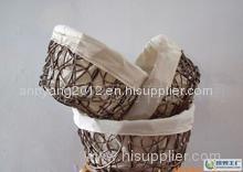 Fine willow basket storage