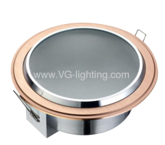 14W Circular LED Downlight / silver or bronze are availble