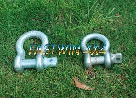 Bow shackle for Winch Use