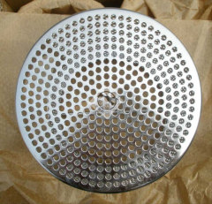 perforated filter plate