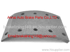 brake lining MC-809750,heavy truck accessory,Mitsubishi truck brake lining,auto brake parts,semi-metal brake lining