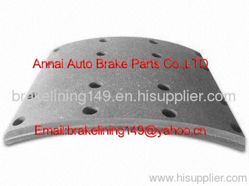 brake lining WVA:19932 BFMC:SV/41/2,truck brake liner,low price brake lining,heavy duty truck vehicle brake parts