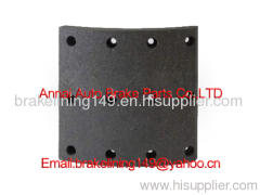 brake lining WVA:19938,BFMC:VL/ 87/1,volvo brake liner,resin brake lining,oem brake lining,automobile brake parts