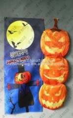 3D happy halloween garden flag