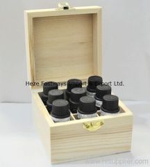 essential oil wooden box