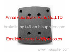 brake lining,truck and bus brake lining,trailer brake lining,WVA 19487 BFMCMP/32/1 brake lining,RENAULTV. I brake lining