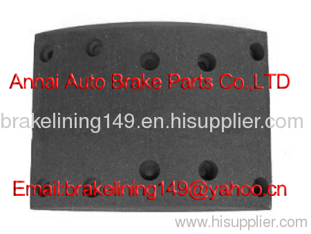 brake lining FMSI:4656 ANC CAM,mercedes brake parts,asbestos free brake lining,bus brake lining