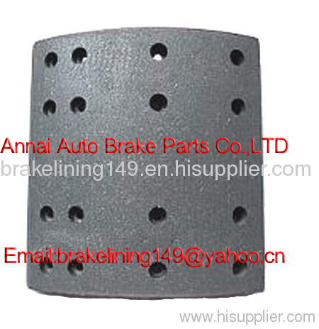 brake lining FMSI4644-A ANC CAM,asbestos free brake lining,trailer brake parts,drum brake liner