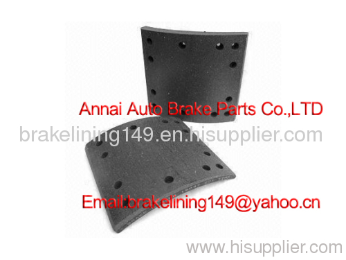 auto brake part/heavy duty spare /asbestos free brake lining