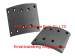 brake lining WVA:19579 BFMC:MB/ 75/1,mercedes brake parts,asbestos free brake lining,asbestos brake lining