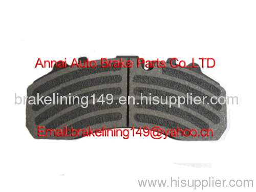 WVA 29087 brake pad/MERCEDES BENZ brake pad,SCANIA brake pad,IVECO brake pad