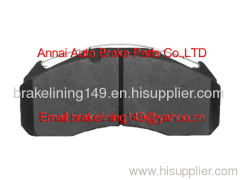 Brake pad WVA:29125,VOLVO,LUCAS