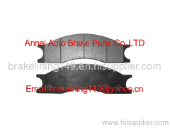 Brake pad WVA29009 CLARK MICHIGAN / CATERPILLAR