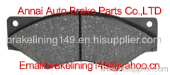 Brake pad WVA 29001&29002&29003