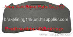 Brake pad WVA:29136,VOLVO