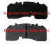 Brake pad WVA:29165,DWP6000,BENZ