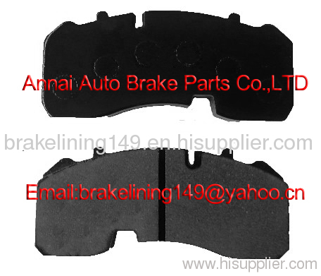 Brake pad WVA:29165,DWP6000,BENZ